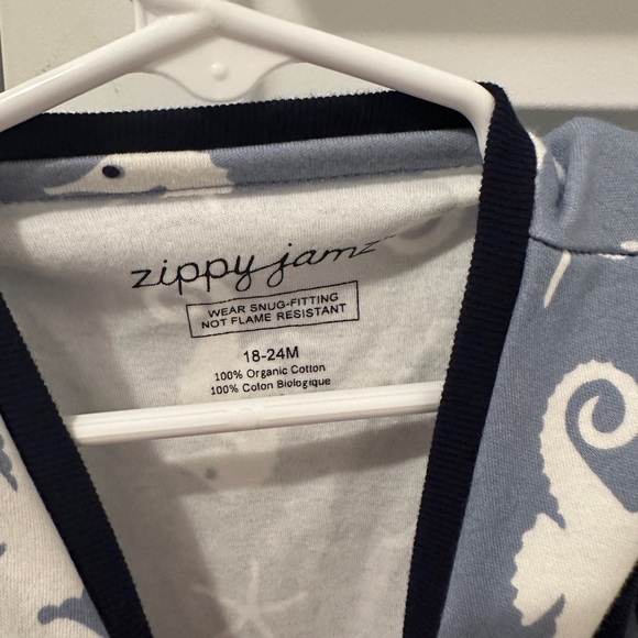 Zippy Jamz Sleeveless Romper With Blue Ocean Design Size 18-24 Months Toddler - Picture 5 of 8